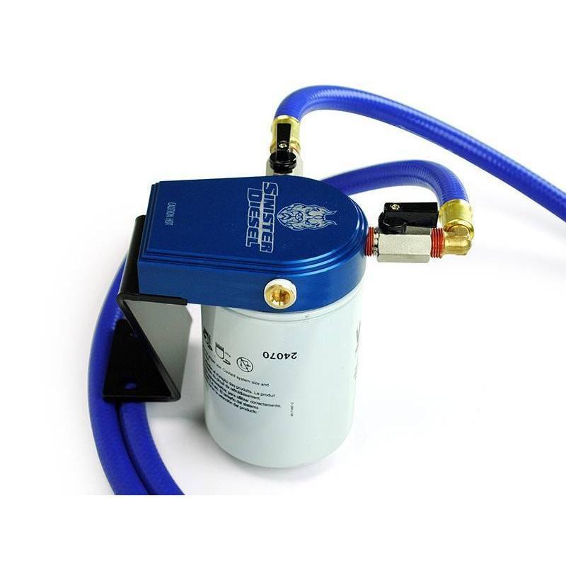 2001-2010 Duramax Coolant Filtration System w/ Wix Filter (SD-COOLFIL-6.6-01-W)-Coolant Bypass Kit-Sinister-Dirty Diesel Customs