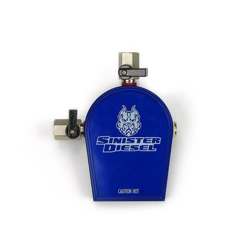 2001-2010 Duramax Coolant Filtration System w/ Wix Filter (SD-COOLFIL-6.6-01-W)-Coolant Bypass Kit-Sinister-Dirty Diesel Customs