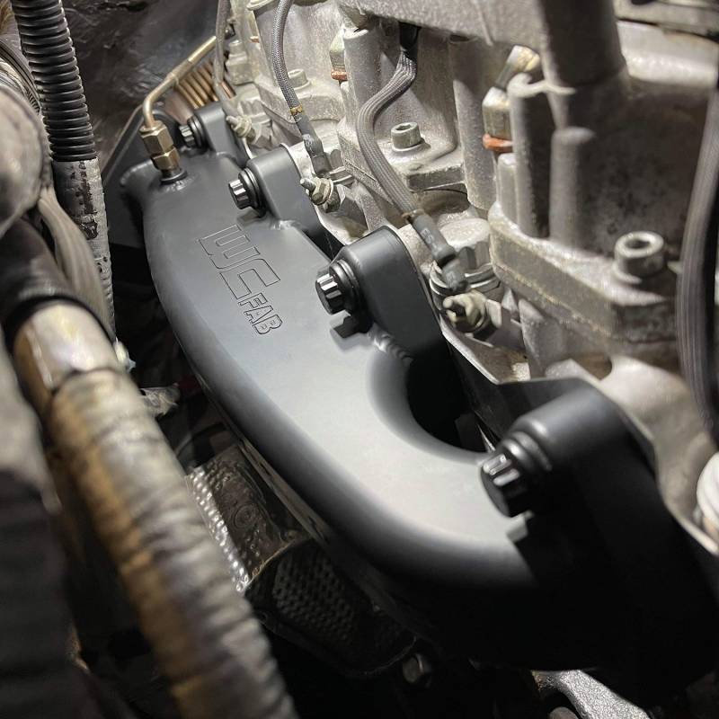 2001-2016 Duramax Billet Exhaust Manifolds (WCF100363)-Exhaust Manifold-Wehrli Custom Fabrication-Dirty Diesel Customs
