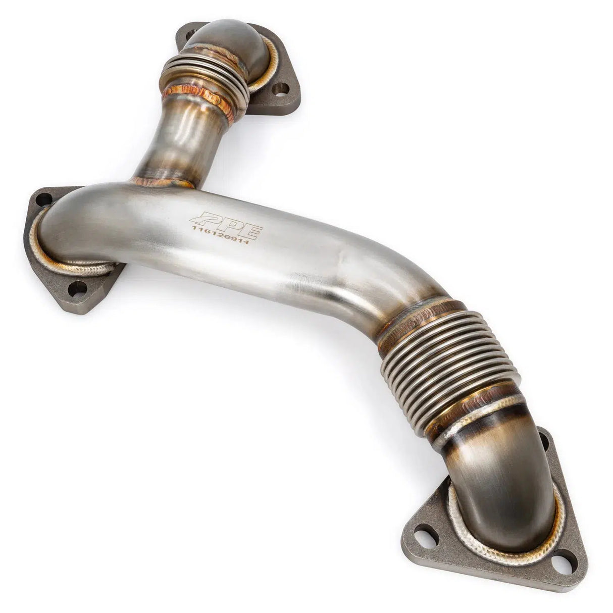 2001-2022 Duramax OEM Replacement Passenger Up-pipe (116120010)-Up-Pipes-PPE-116120914-Dirty Diesel Customs