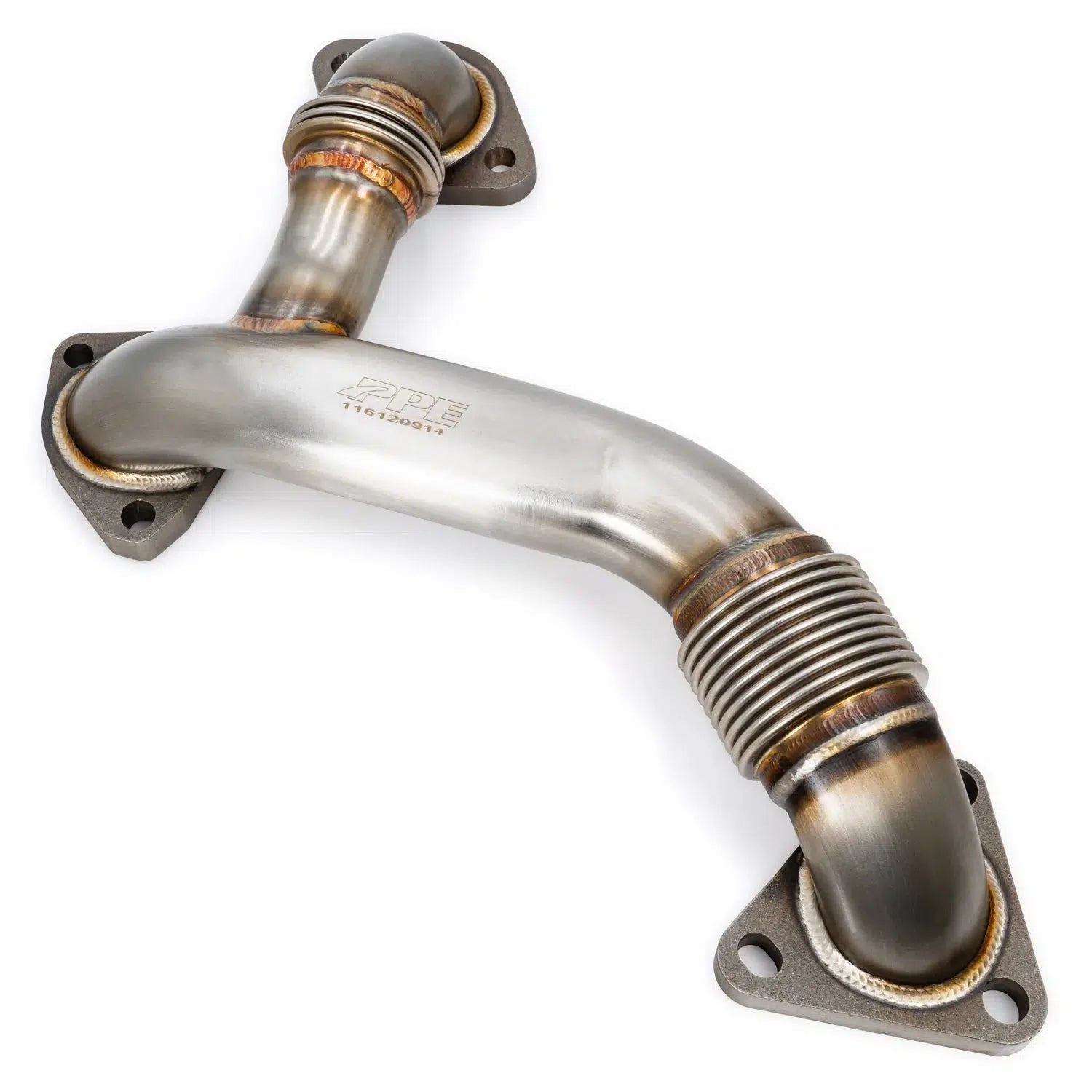 2001-2022 Duramax OEM Replacement Passenger Up-pipe (116120010)-Up-Pipes-PPE-116120914-Dirty Diesel Customs