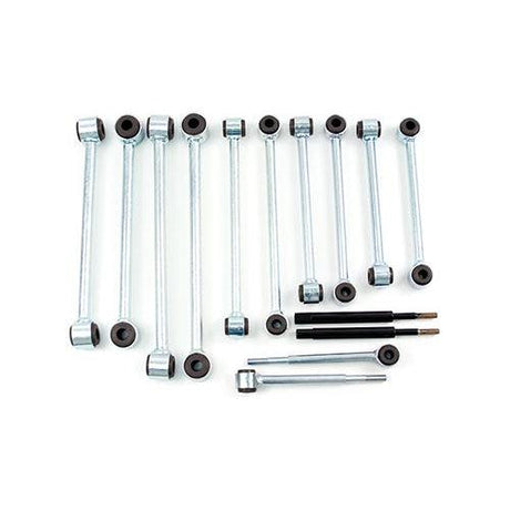 2002-2008 Cummins Anti-Sway Bar Link Kit (BDS122003)-Anti-Sway Bar Links-BDS-Dirty Diesel Customs
