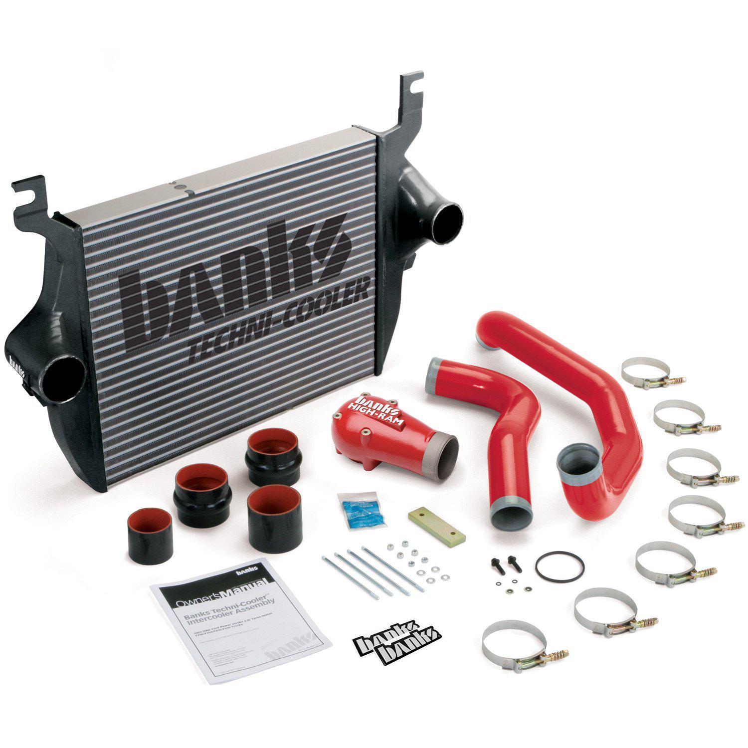 2003-2004 Powerstroke Intercooler Kit (25974)-Intercooler Kit-Banks Power-25974-Dirty Diesel Customs