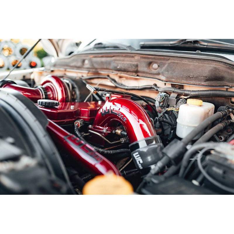 2003-2007 Cummins 3.5" High Flow Intake Horn & Intercooler Pipe Kit (WCF100528)-Intake Kit-Wehrli Custom Fabrication-Dirty Diesel Customs
