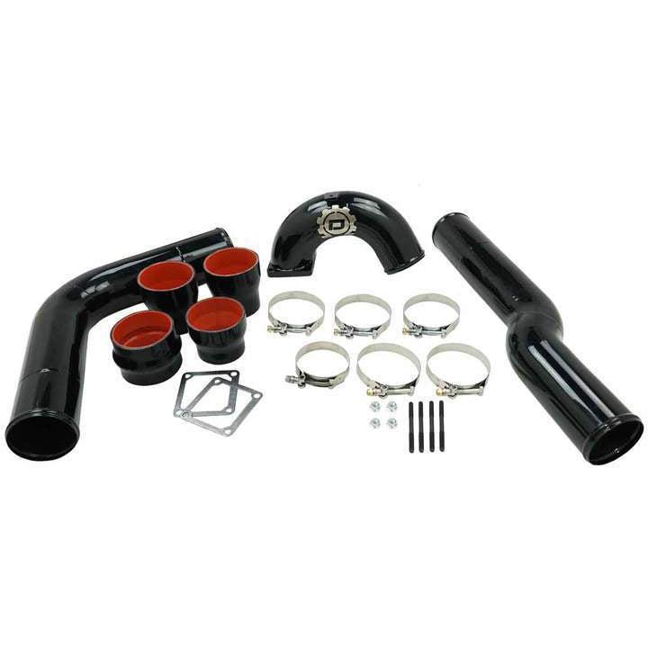 2003-2007 Cummins 3.5" Intake Elbow and Intercooler Piping (84320)-Intercooler Piping-Deviant Race Parts-84320-Dirty Diesel Customs