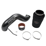 2003-2007 Cummins 4" Intake Kit (WCF100346)-Intake Accessories-Wehrli Custom Fabrication-WCF100346-GRY-Dirty Diesel Customs