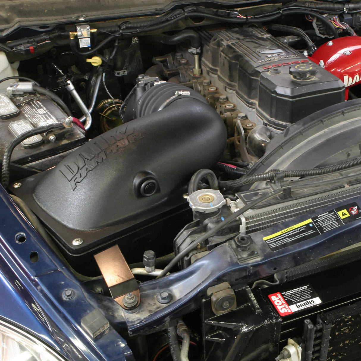 2003-2007 Cummins Cold Air Intake Kit (42145)-Intake Kit-Banks Power-Dirty Diesel Customs