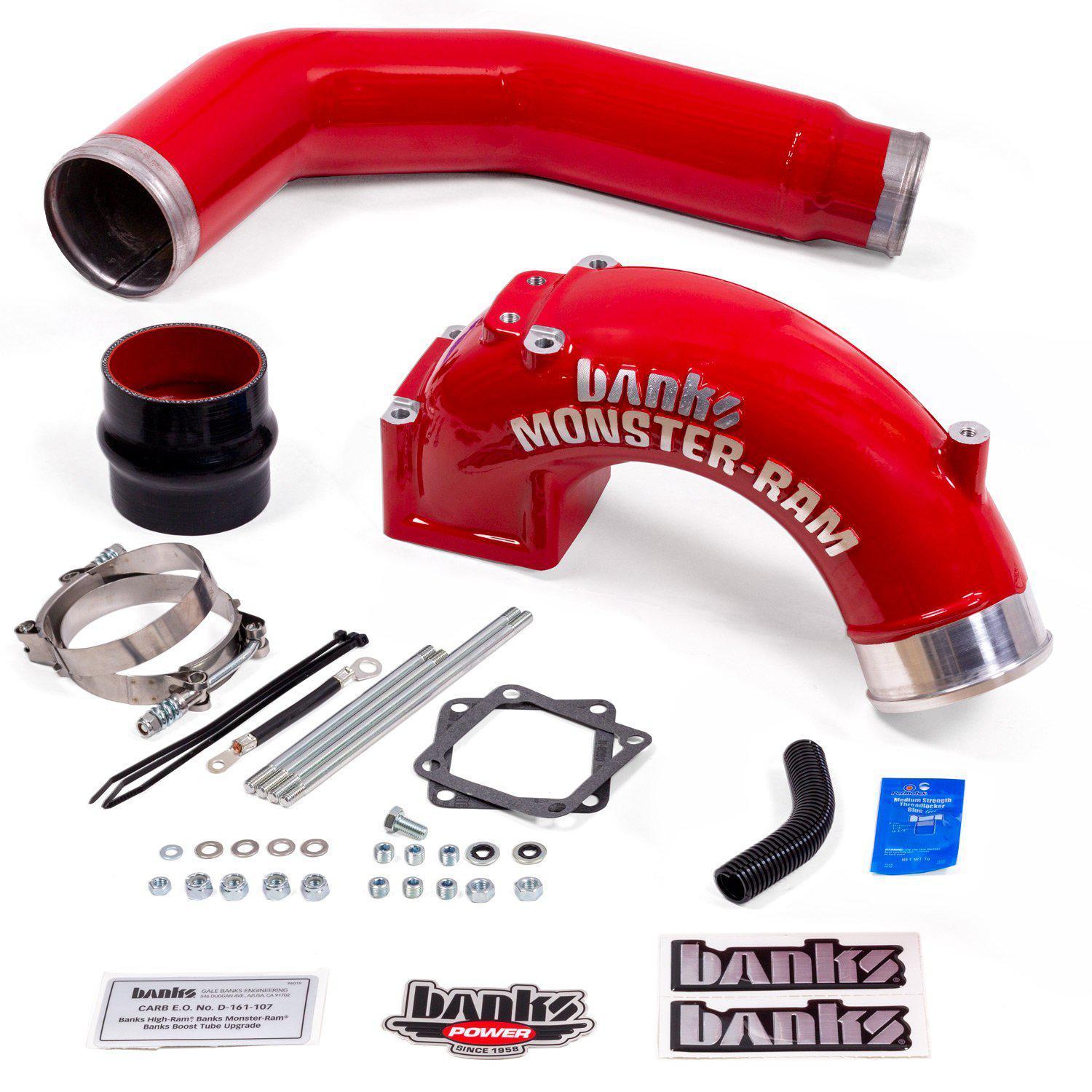 2003-2007 Cummins Monster-Ram Intake Horn (42766)-Intake Elbows-Banks Power-42766-Dirty Diesel Customs