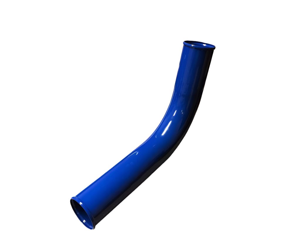 2003-2007 Cummins OEM Replacement Driver-side Intercooler Tube (PDC0307BT)-Intercooler Piping-Pusher-PDC0307BT_U-Dirty Diesel Customs