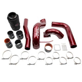 2003-2007 Cummins Stage 2 Intake Kit (WCF100680)-Intake Accessories-Wehrli Custom Fabrication-WCF100680-RED-Dirty Diesel Customs