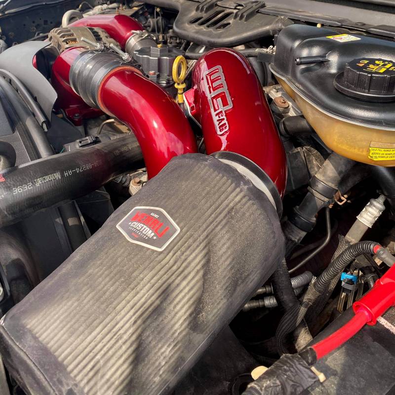 2003-2007 Powerstroke 4" Intake Kit (WCF100333)-Intake Kit-Wehrli Custom Fabrication-Dirty Diesel Customs