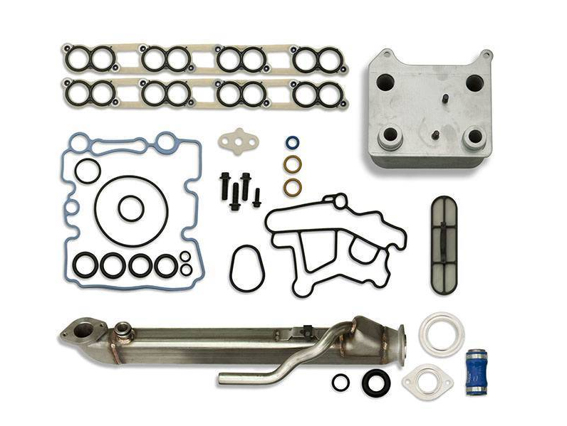 2003-2007 Powerstroke Basic Solution Kit (SD-BS-6.0-EGRC-xC)-Solution Package-Sinister-SD-BS-6.0-EGRC-SC-Dirty Diesel Customs