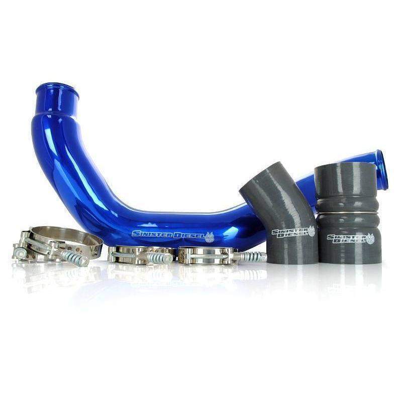 2003-2007 Powerstroke Hot Side Charge Pipe (SDG-INTRPIPE-6.0-HOT)-Intercooler Piping-Sinister-Dirty Diesel Customs