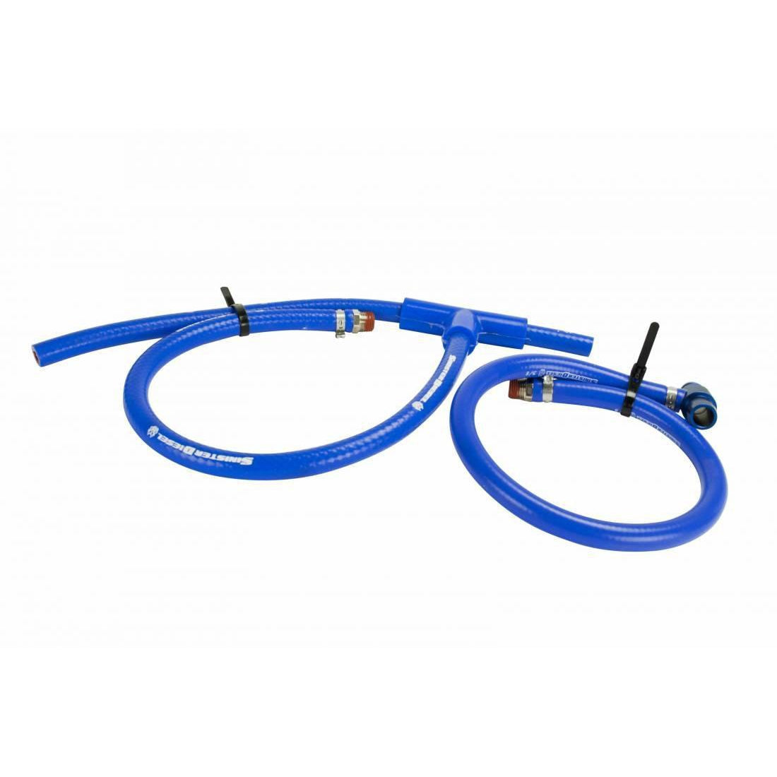 2003-2007 Powerstroke Replacement Coolant Filter Hose for Ford 6.0L (New Style) (SD-6.0PCFH03-02-20)-Coolant Hose Kit-Sinister-SD-6.0PCFH03-02-20-Dirty Diesel Customs