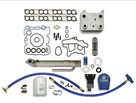 2003-2007 Powerstroke Solution Kit w/ Filter (SD-BS-6.0-EGRC-xC-CF)-Solution Package-Sinister-Dirty Diesel Customs