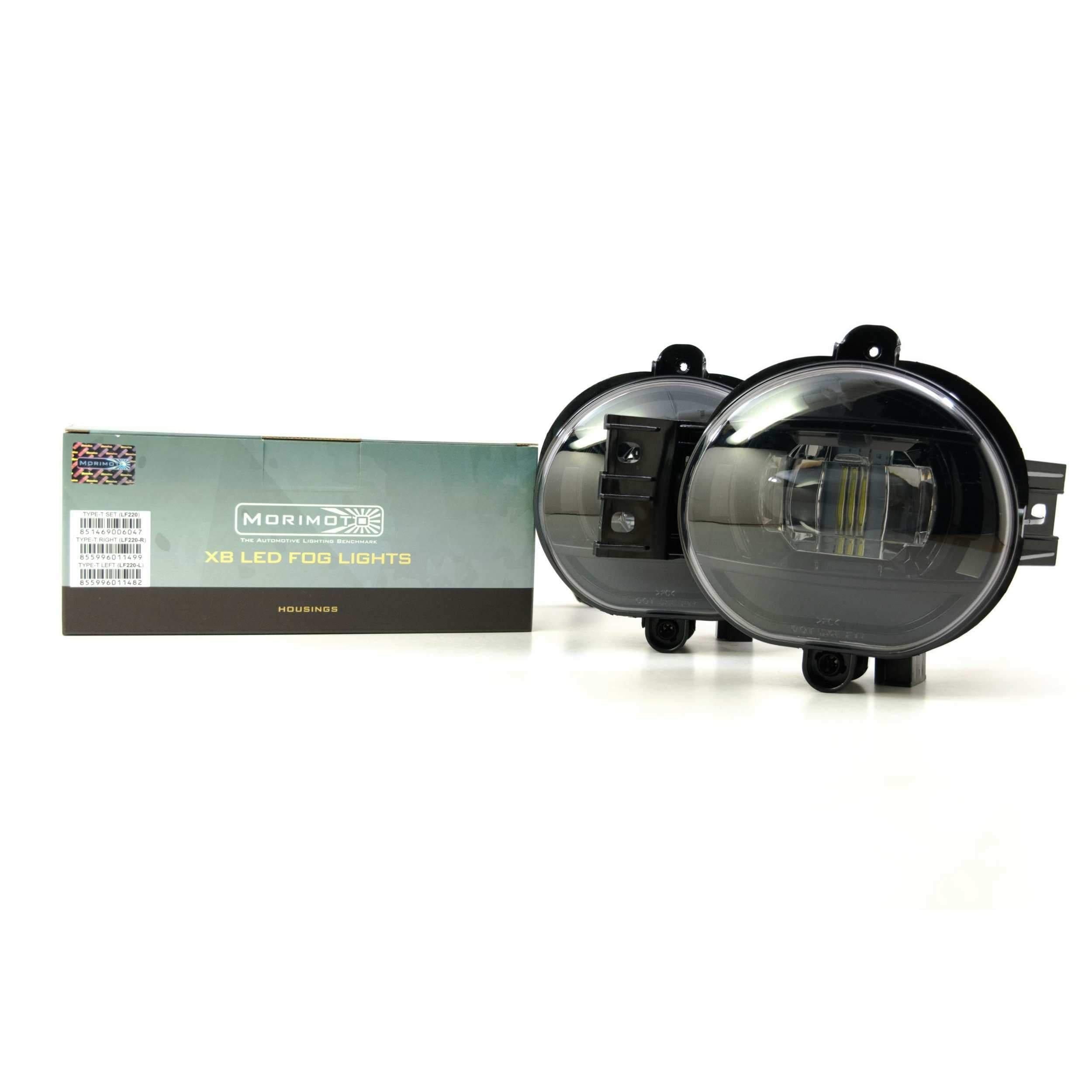 2003-2009 Cummins Oval XB LED Black Fog Lights (LF292) – Dirty