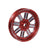 2003-2018 Cummins Dual Pump Spoke Pulley (FPE-34211-BLK-SPK)-Dual Pump Pulleys-Fleece Performance-FPE-34211-RED-SPK-Dirty Diesel Customs