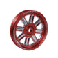 2003-2018 Cummins Dual Pump Spoke Pulley (FPE-34211-BLK-SPK)-Dual Pump Pulleys-Fleece Performance-FPE-34211-RED-SPK-Dirty Diesel Customs