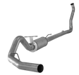 2003.5-2007 Powerstroke 4" Turbo Back Exhaust System w/ Muffler (FLO-524)-Turbo Back Exhaust System-Flo-Pro-FLO-524-Dirty Diesel Customs