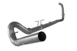 2003.5-2007 Powerstroke 5" Turbo Back Exhaust - No Muffler (FLO 614NM)-Turbo Back Exhaust System-Flo-Pro-Dirty Diesel Customs