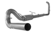 2003.5-2007 Powerstroke 5" Turbo Back Exhaust System w/ Muffler (FLO 614)-Turbo Back Exhaust System-Flo-Pro-Dirty Diesel Customs