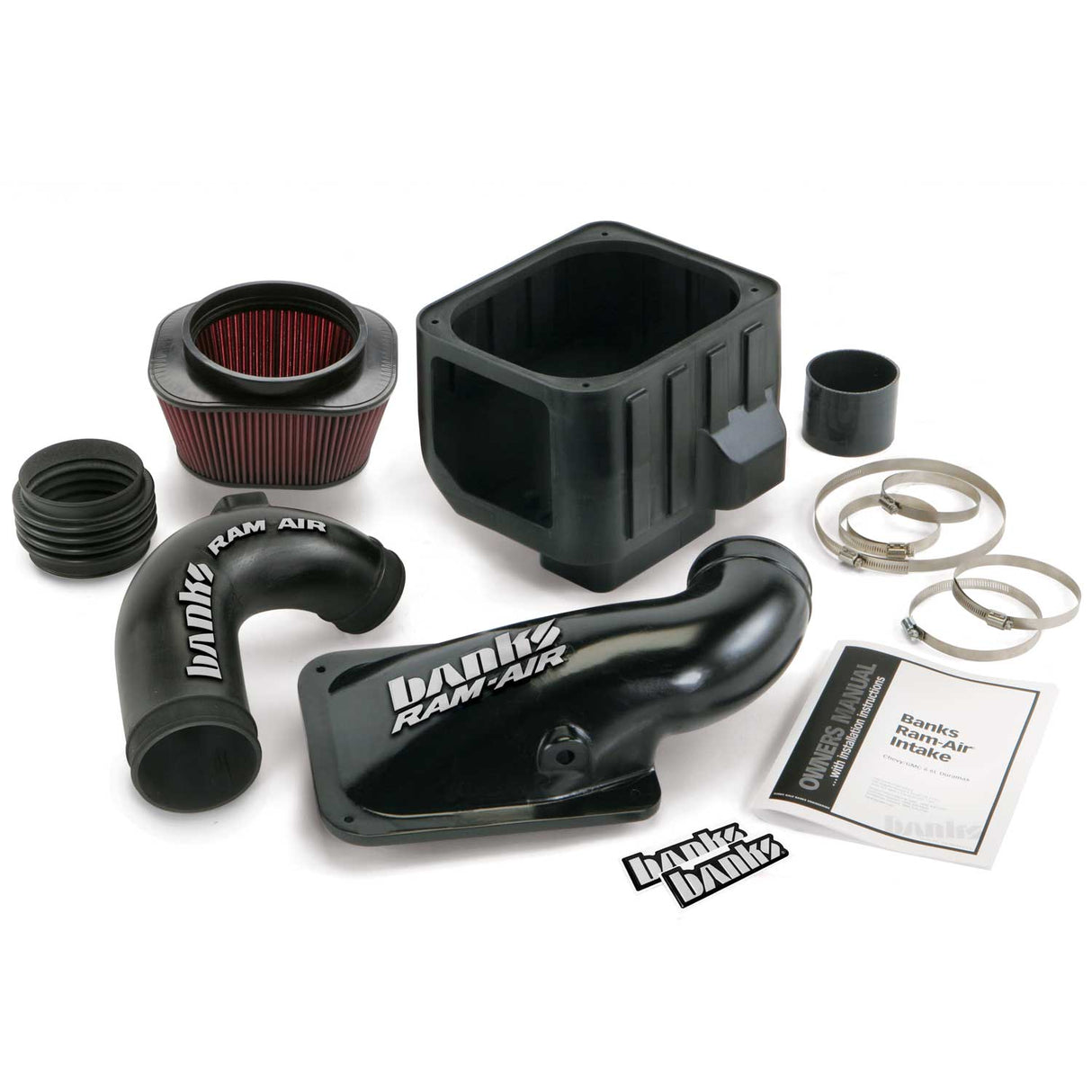 2004-2005 Duramax Cold Air Intake Kit (garage-sale-42135)-Intake Kit-Banks Power-garage-sale-42135-Dirty Diesel Customs
