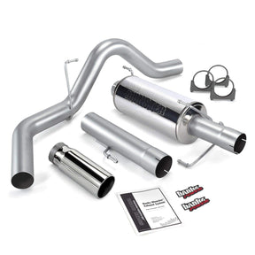 2004-2007 Cummins 4" Cat-Back Exhaust System Kit (48700)-Cat Back Exhaust System-Banks Power-48700-Dirty Diesel Customs