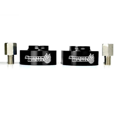 2004-2015 Powerstroke 2wd 2" Leveling Kit (SD-0415LVL-BLK)-Leveling Kit-Sinister-SD-0415LVL-BLK-Dirty Diesel Customs