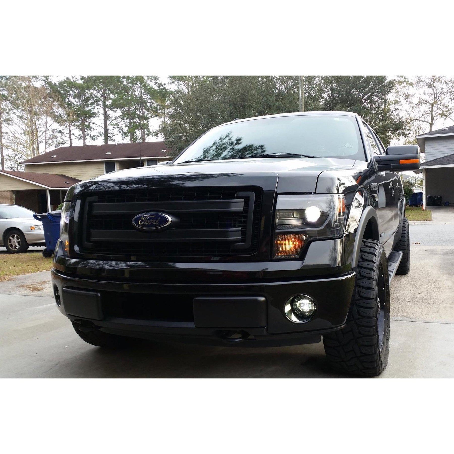 2004-2015 Universal Ford XB LED Black Fog Light (LF131)-Fog Lights-Morimoto-LF131-Dirty Diesel Customs