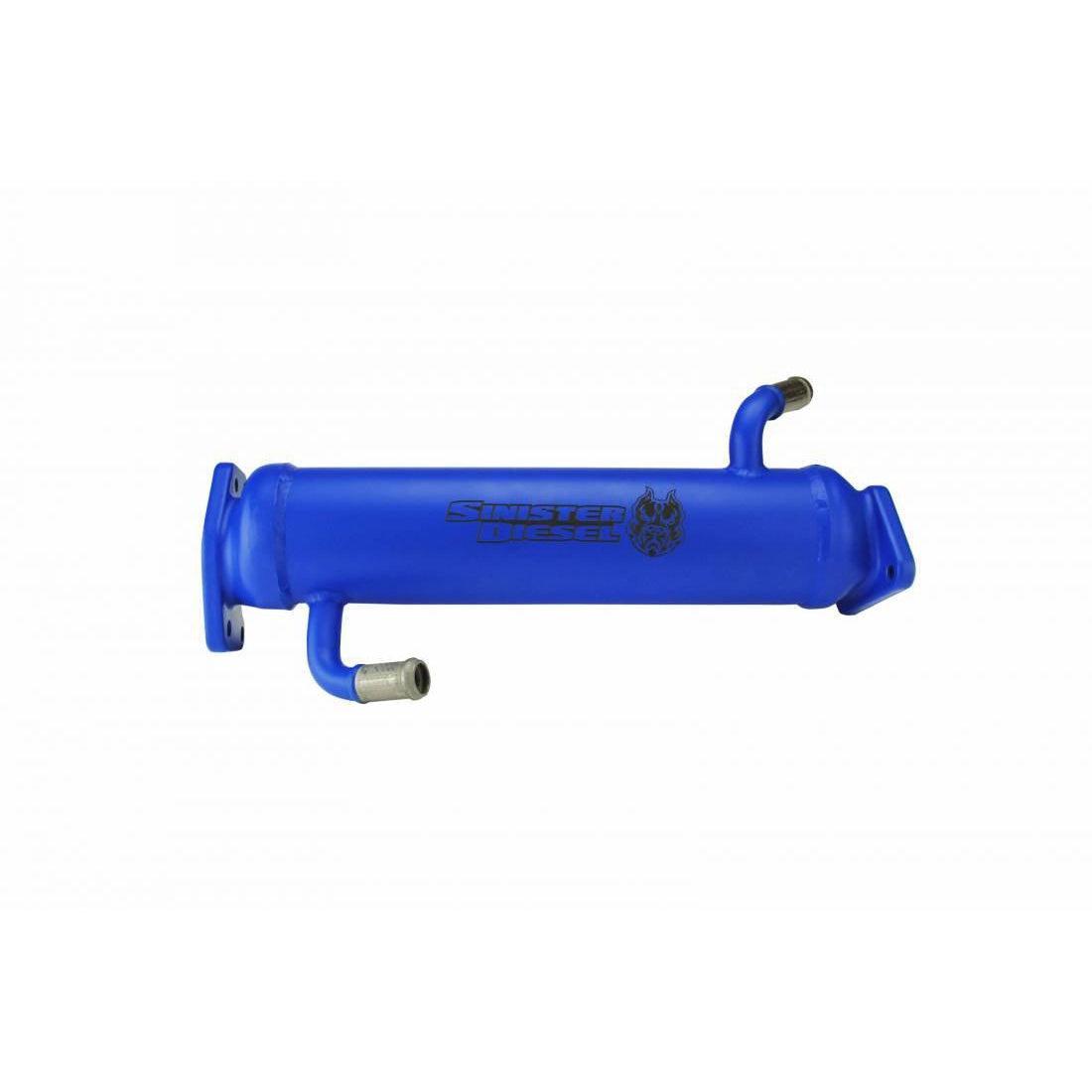 2004.5-2005 Duramax EGR Cooler (SD-EGRC-LLY)-EGR Cooler Kit-Sinister-SD-6.6EGRC04.5-BLU-Dirty Diesel Customs