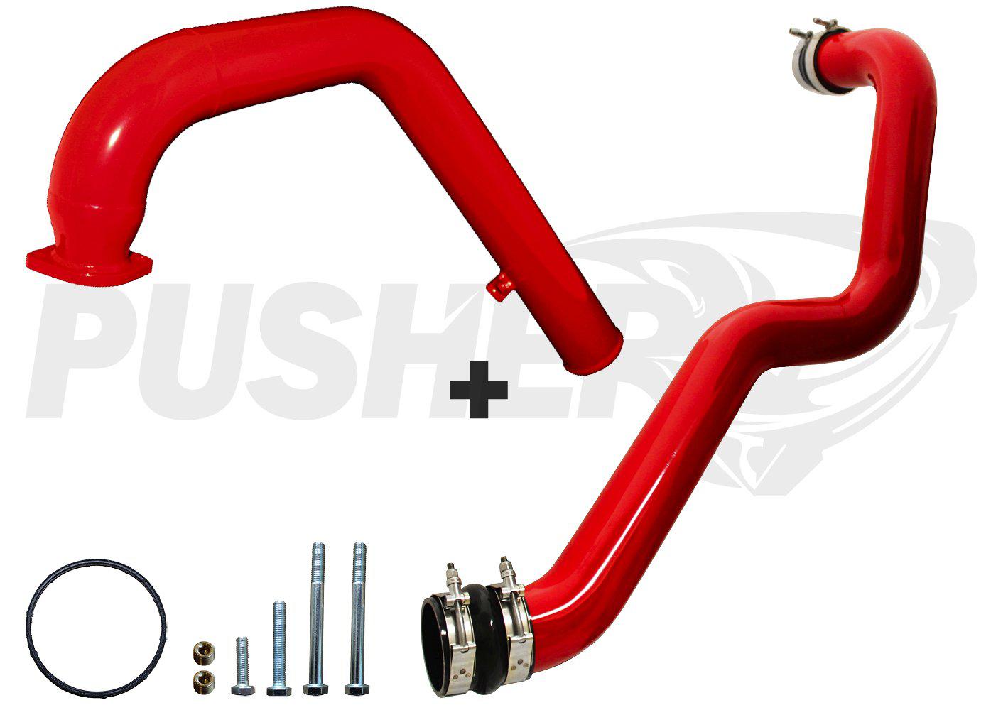 2004.5-2005 Duramax HD Charge Tube Package (PGD0405KT)-Intercooler Piping-Pusher-PGD0405KT_R-Dirty Diesel Customs