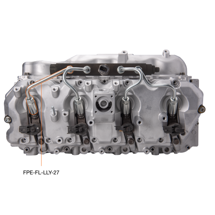 2004.5-2005 Duramax Injection Line 2 & 7 (FPE-FL-LLY-27)-Injector Lines-Fleece Performance-Dirty Diesel Customs