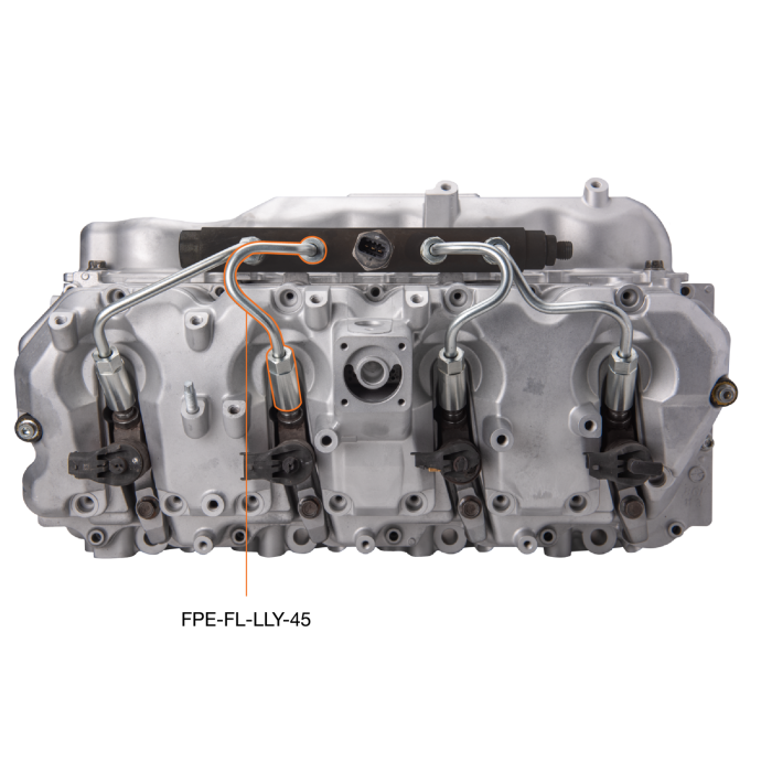 2004.5-2005 Duramax Injection Line 4 & 5 (FPE-FL-LLY-45)-Injector Lines-Fleece Performance-Dirty Diesel Customs
