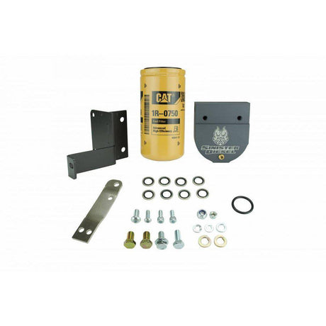 2004.5-2007 Cummins CAT Fuel Filter Adapter (SDG-CAT-CUMN)-Fuel Filter Adapter-Sinister-Dirty Diesel Customs
