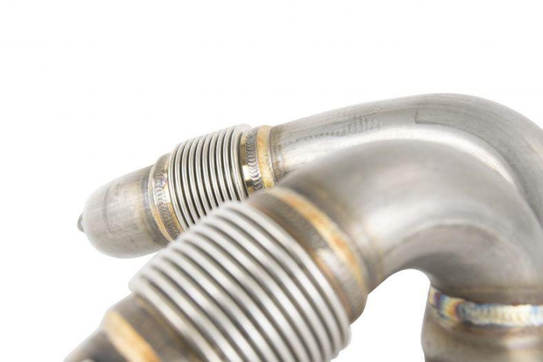 2004.5-2007 Powerstroke Y-Pipes (SD-6.0YP04.5)-Y-Pipes-Sinister-Dirty Diesel Customs