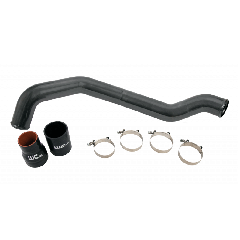 2004.5-2010 Duramax Driver Side 3" Intercooler Pipe (WCF100352)-Intercooler Piping-Wehrli Custom Fabrication-Dirty Diesel Customs