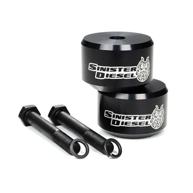 2005-2010 Powerstroke 4WD 2" Leveling Kit (SD-0510LVL-BLU)-Leveling Kit-Sinister-﻿SD-0510LVL-BLK-Dirty Diesel Customs