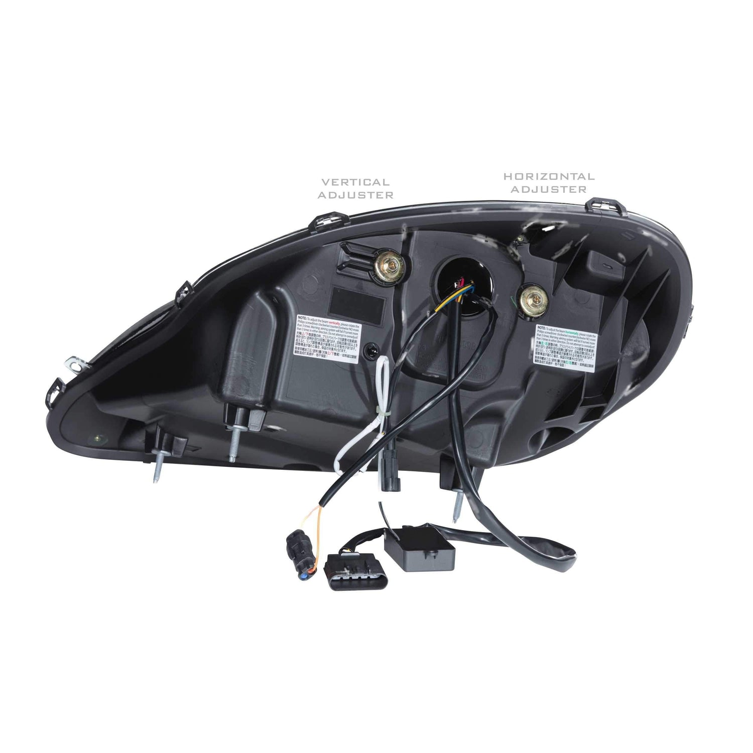 2005-2013 Chevrolet Corvette XB LED Black Headlights (LF460.2)-Headlights-Morimoto-Dirty Diesel Customs