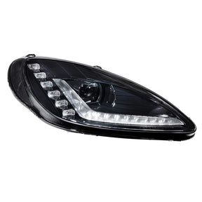 2005-2013 Chevrolet Corvette XB LED Black Headlights (LF460.2)-Headlights-Morimoto-LF460.2-Dirty Diesel Customs