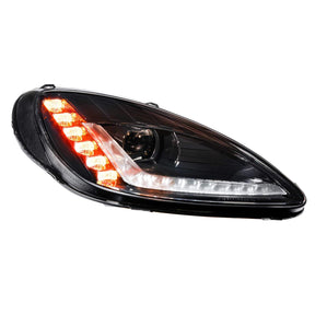 2005-2013 Chevrolet Corvette XB LED Black Headlights (LF460.2)-Headlights-Morimoto-LF460.2-Dirty Diesel Customs