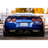 2005-2013 Chevrolet Corvette XB LED Smoked Tail Lights (LF466)-Tail Lights-Morimoto-Dirty Diesel Customs