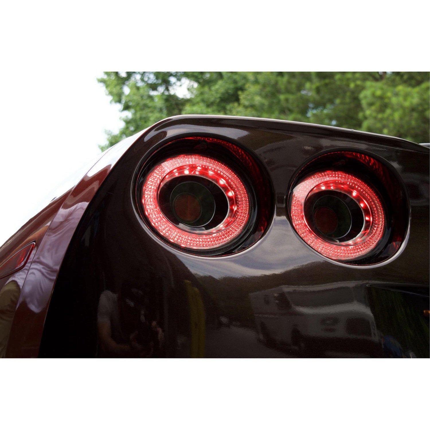 2005-2013 Chevrolet Corvette XB LED Smoked Tail Lights (LF466)-Tail Lights-Morimoto-Dirty Diesel Customs