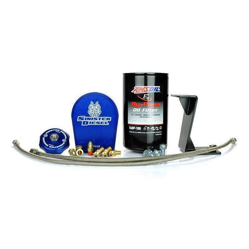2006-2007 Cummins Bypass Oil Filter System (SD-EOF-5.9-06)-Bypass Oil Filter System-Sinister-Dirty Diesel Customs