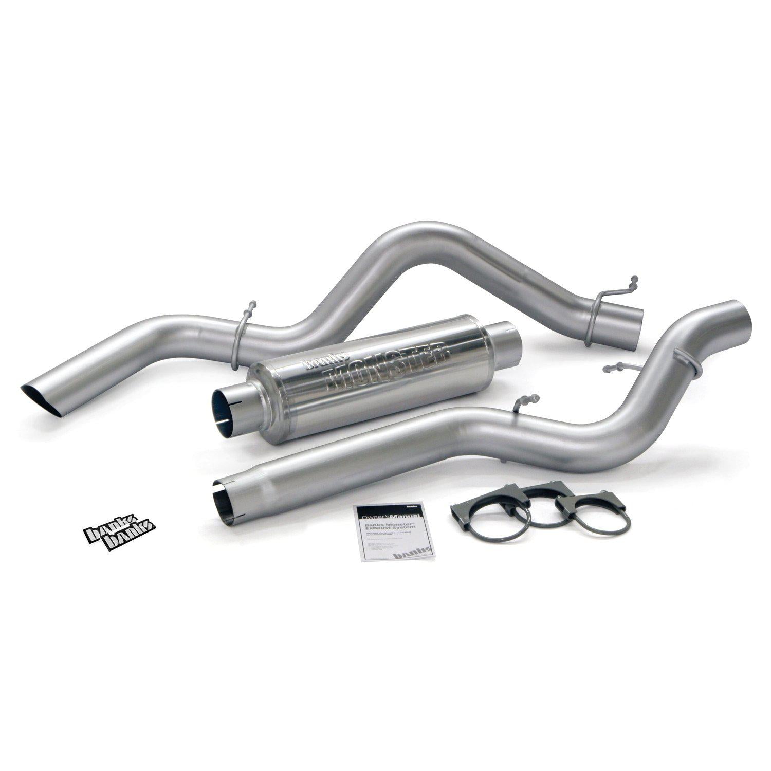 2006-2007 Duramax Exhaust System Kit - ECSB (48773)-Exhaust System Kit-Banks Power-48773-Dirty Diesel Customs