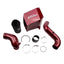 2006-2007 LBZ Duramax Stage 2 4" Intake Kit w/ Airbox (WCF100302)-Intake Kit-Wehrli Custom Fabrication-WCF100302-RED-Dirty Diesel Customs