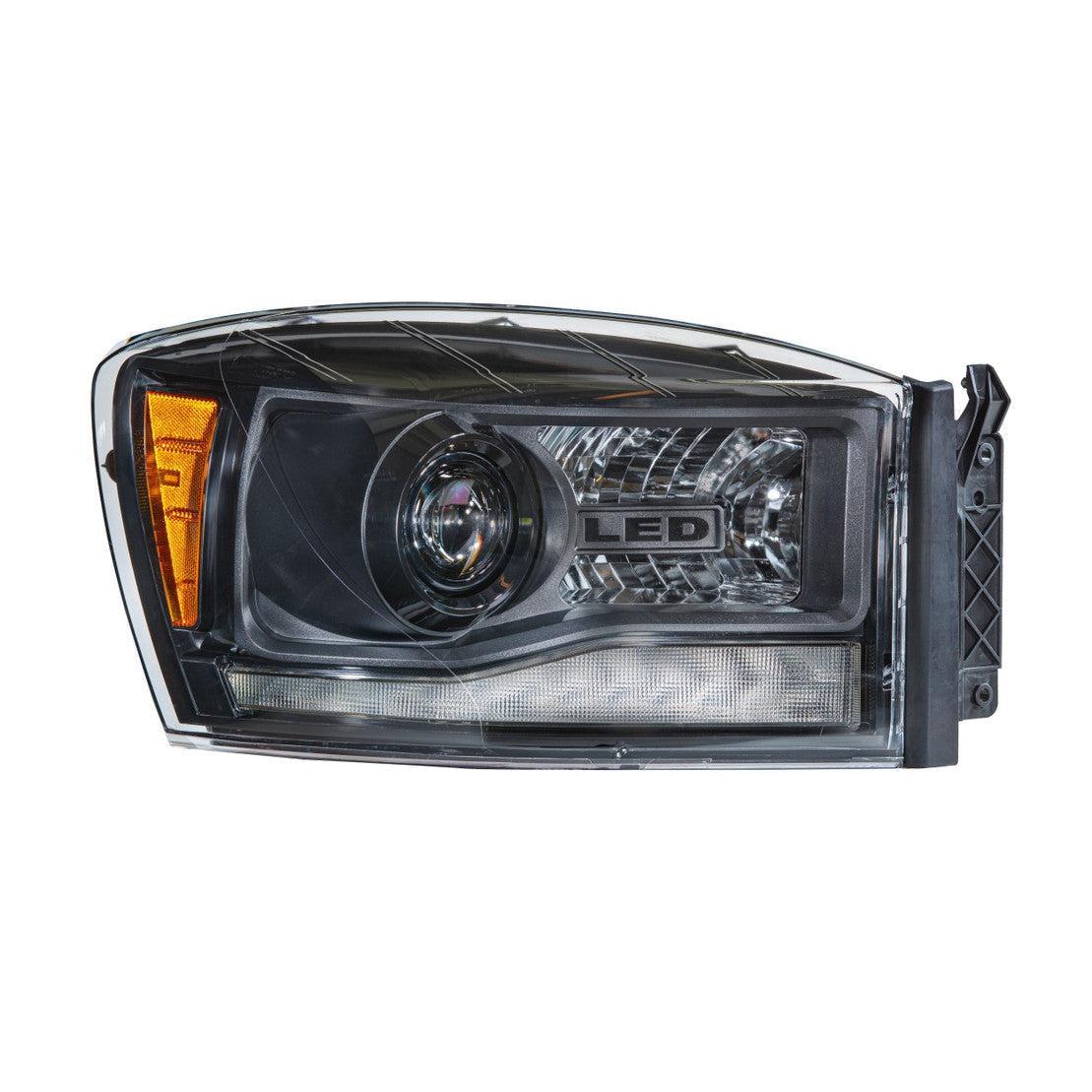 2006-2008 Cummins XB Hybrid LED Headlights (LF558)-Headlights-Morimoto-LF558-Dirty Diesel Customs