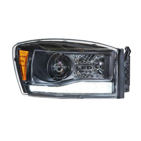 2006-2008 Cummins XB Hybrid LED Headlights (LF558)-Headlights-Morimoto-LF558-Dirty Diesel Customs