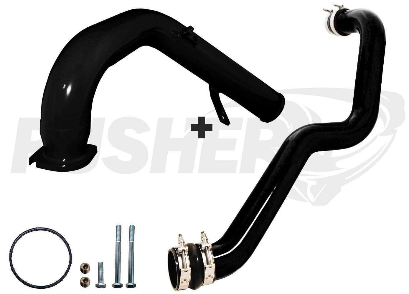 2006-2010 Duramax HD Charge Tube Package (PGD0610KT)-Intercooler Piping-Pusher-PGD0610KT_K-Dirty Diesel Customs