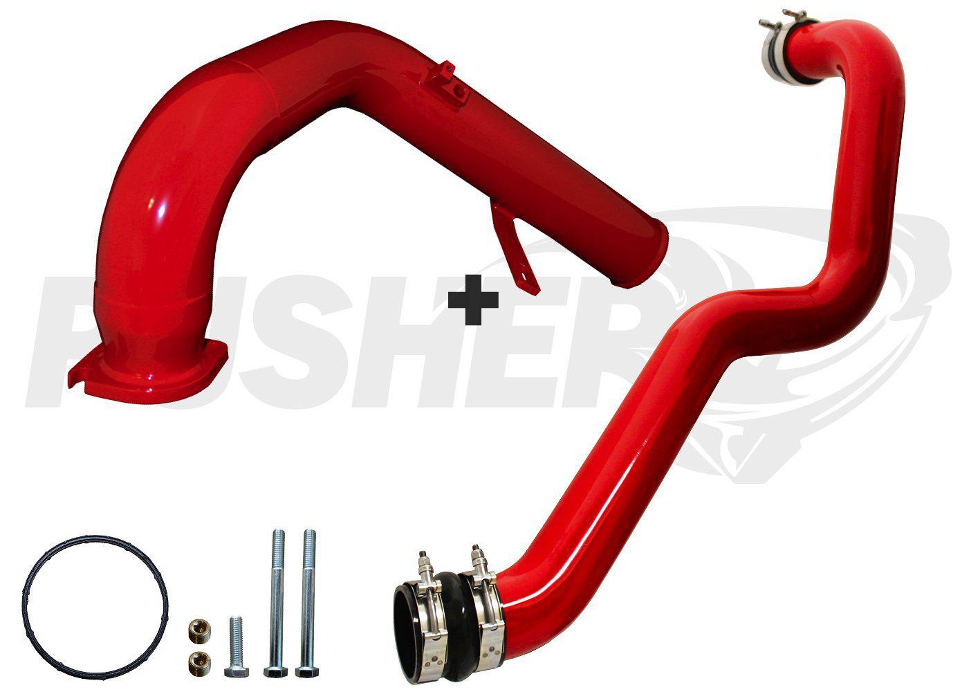 2006-2010 Duramax HD Charge Tube Package (PGD0610KT)-Intercooler Piping-Pusher-PGD0610KT_R-Dirty Diesel Customs