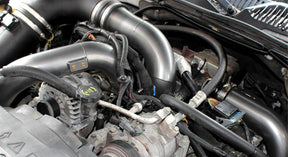 2006-2010 Duramax HD Passenger Side Charge Tube (PGD0610BT)-Intercooler Piping-Pusher-Dirty Diesel Customs